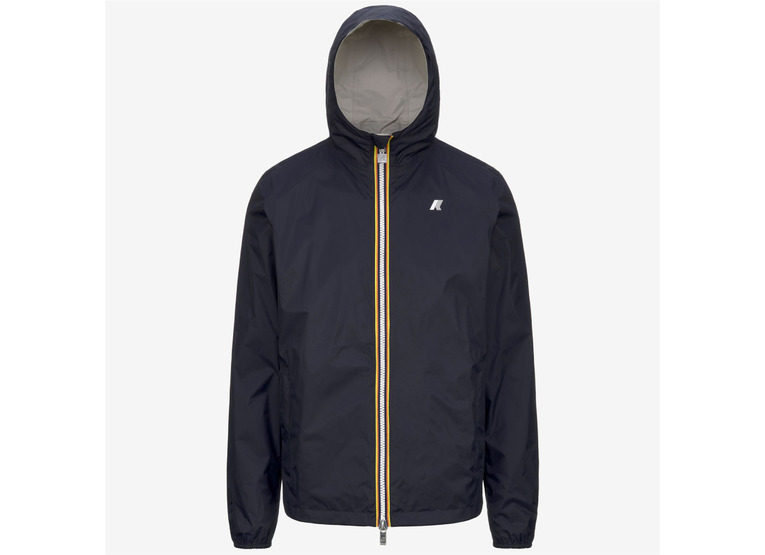 K-Way Jake Plus.2 double zomerjas blue depth/beige LT heren