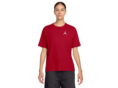 Nike Jordan Jumpman T-shirt rood dames Nike Jordan Jumpman T-shirt rood dames