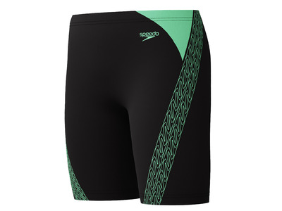 Speedo Hyperboom splice jammer zwart/groen KIDS Speedo Hyperboom splice jammer zwart/groen KIDS