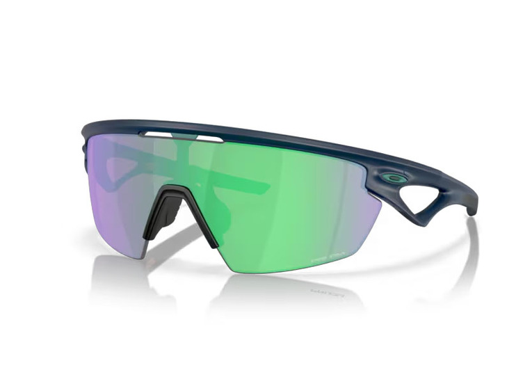 Oakley Sphaera fietsbril mat diepblauw/prizm road jade unisex