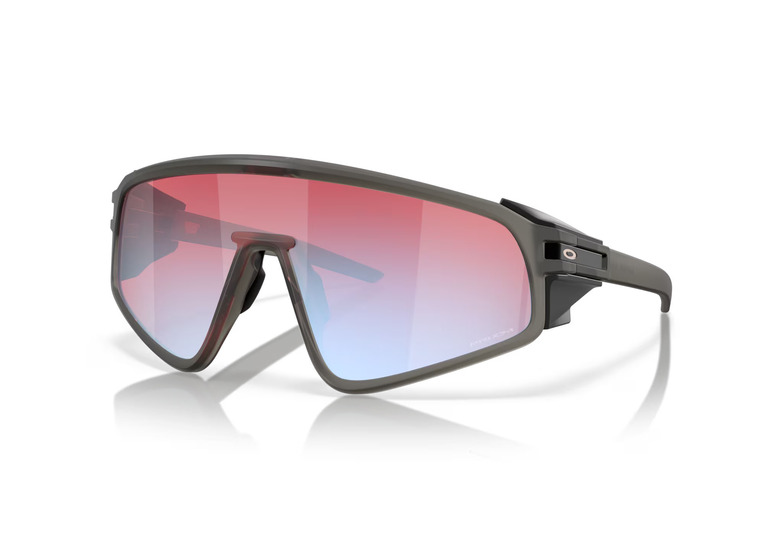 Oakley Latch Panel fietsbril matte grey smoke/prizm snow sapphire unisex