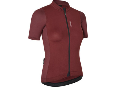 GripGrab RIDE SS jersey dark red dames
