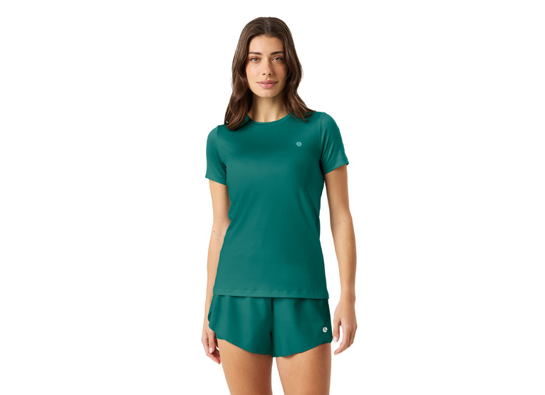 Bjorn Borg Ace slim T-shirt posy green dames Bjorn Borg Ace slim T-shirt posy green dames