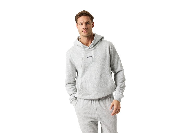 Bjorn Borg Classic hoodie ultra light grey melange heren Bjorn Borg Classic hoodie ultra light grey melange heren