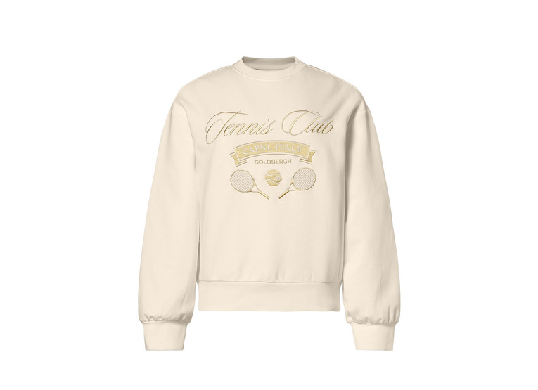 Goldbergh Brunie sweater champagne dames