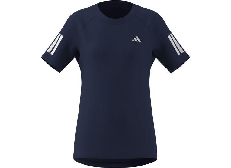 Adidas Club tennis T-shirt donkerblauw meisjes
