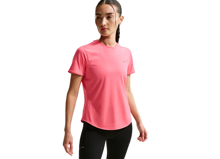 Nike Swift Dri-FIT hardlooptop sea coral dames Nike Swift Dri-FIT hardlooptop sea coral dames