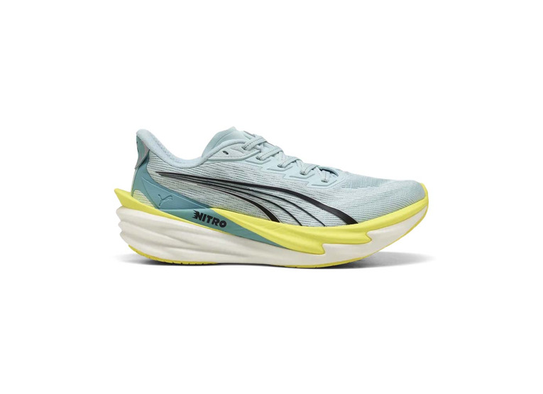 Puma Deviate NITRO 4 loopschoen fresh water/nitro blue dames