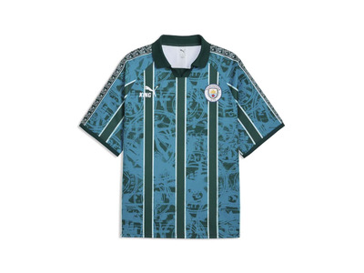 Puma MCFC KING Retro jersey tropical blue/deep navy