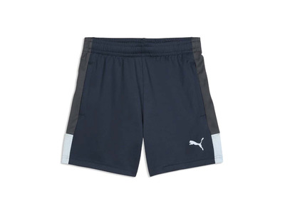 Puma individualLIGA voetbalshort mineral cobalt/icy blue/strong gray KIDS