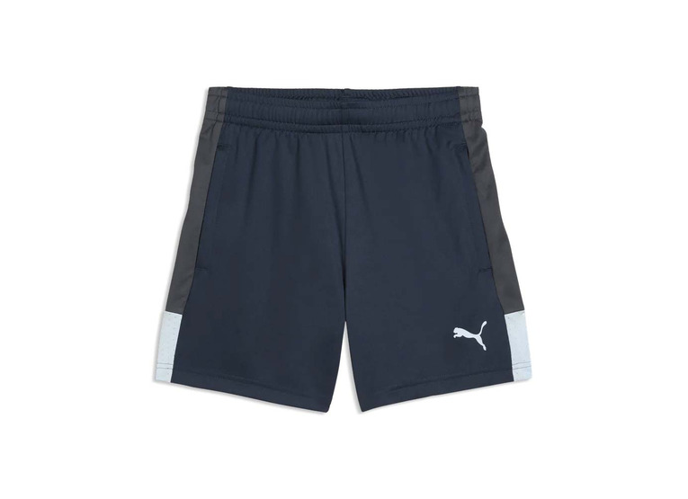 Puma individualLIGA voetbalshort mineral cobalt/icy blue/strong gray KIDS