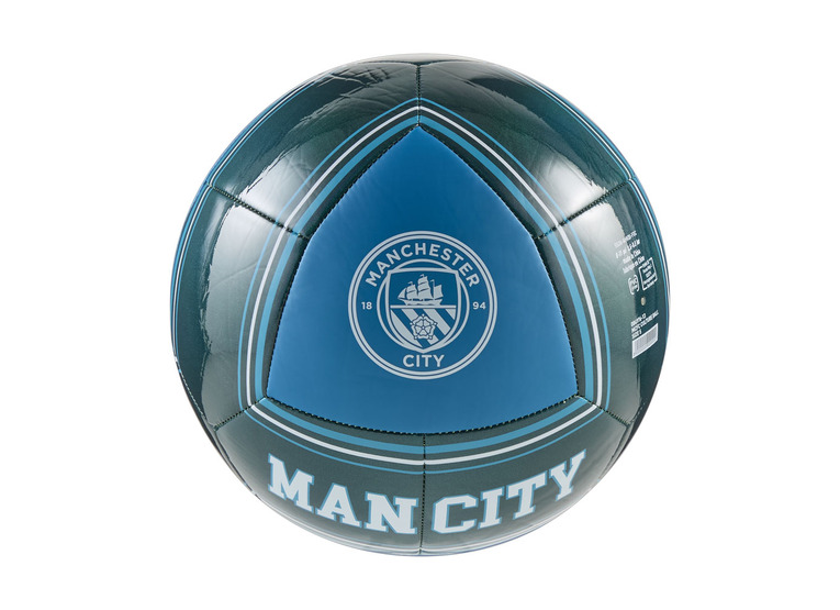 Puma MCFC culture voetbal tropical blue/green terrain