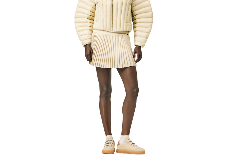 Goldbergh Plisse rok champagne dames