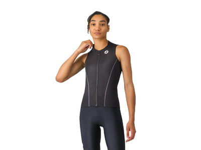 Castelli Anima flow sleeveless jersey zwart dames