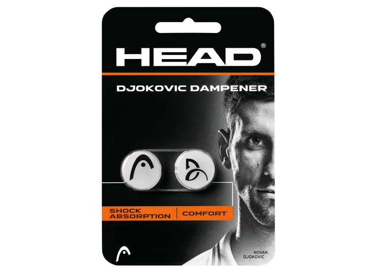 Head Djokovic dampener 2pcs pack wit
