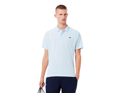 Lacoste regular fit polo lichtblauw heren