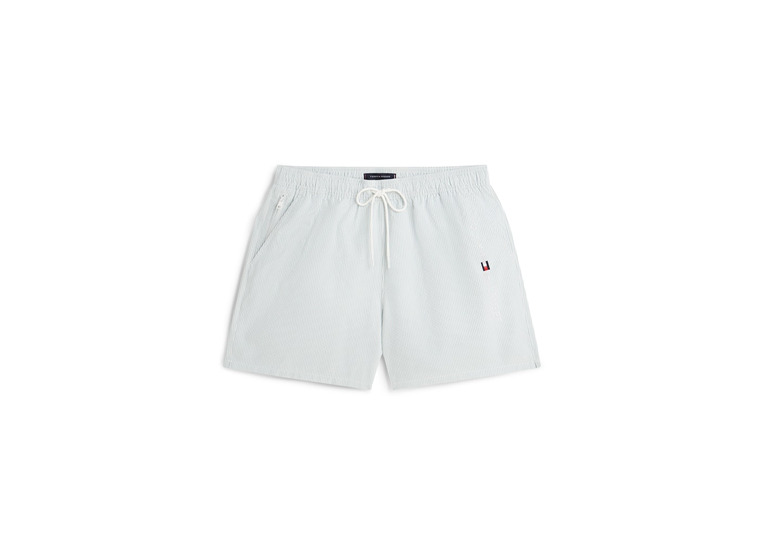Tommy Hilfiger original ithaca stripe zwemshort minty grey heren