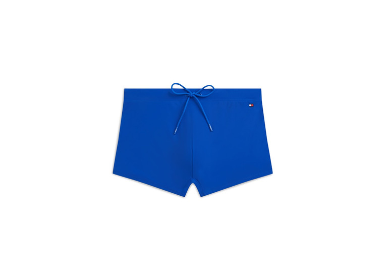 Tommy Hilfiger essential flag embroidery zwembroek regal blue heren