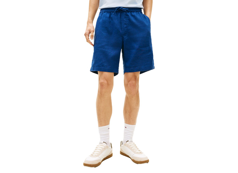 Tommy Hilfiger Dover chinoshort van linnenmix blue jean heren