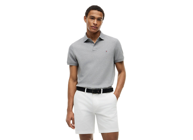 Tommy Hilfiger 1985 regular fit polo medium grey heren