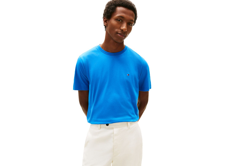 Tommy Hilfiger T-shirt blue orbit heren