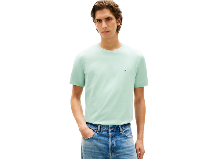 Tommy Hilfiger T-shirt crushed mint heren