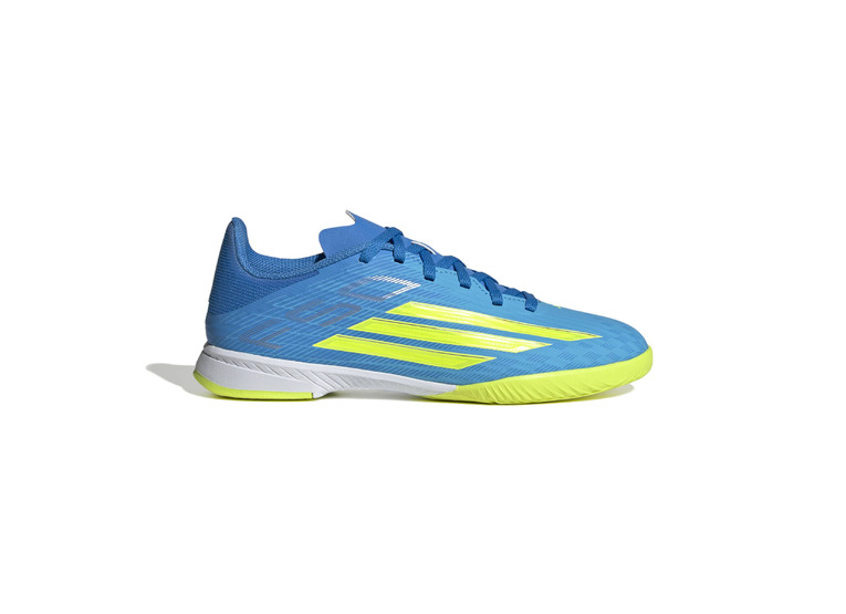 Adidas F50 LEAGUE IN voetbalschoen lucid ray blue KIDS