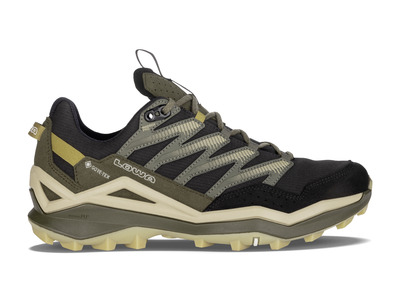 Lowa Maddox Pro GTX Lo wandelschoen zwart/olijfgroen heren