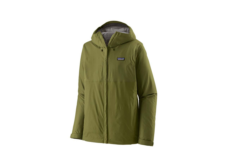 Patagonia Torrentshell 3L rain jacket caper green heren