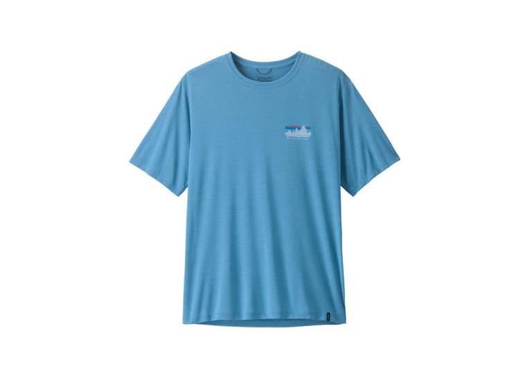Patagonia Cap cool daily T-shirt shore blue heren