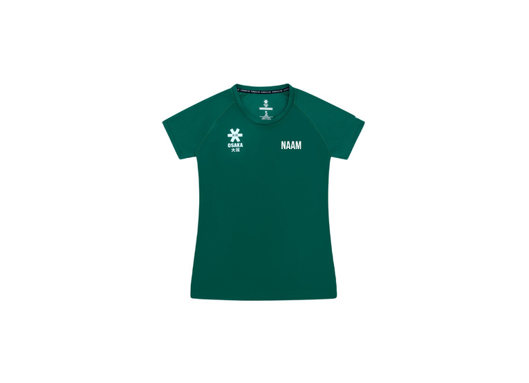 Osaka training T-shirt donkergroen dames