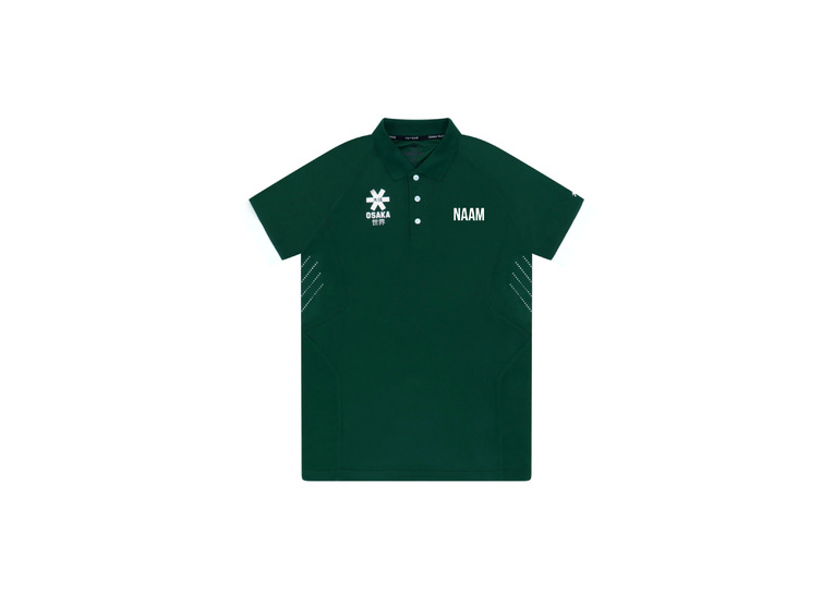 Osaka polo jersey donkergroen heren
