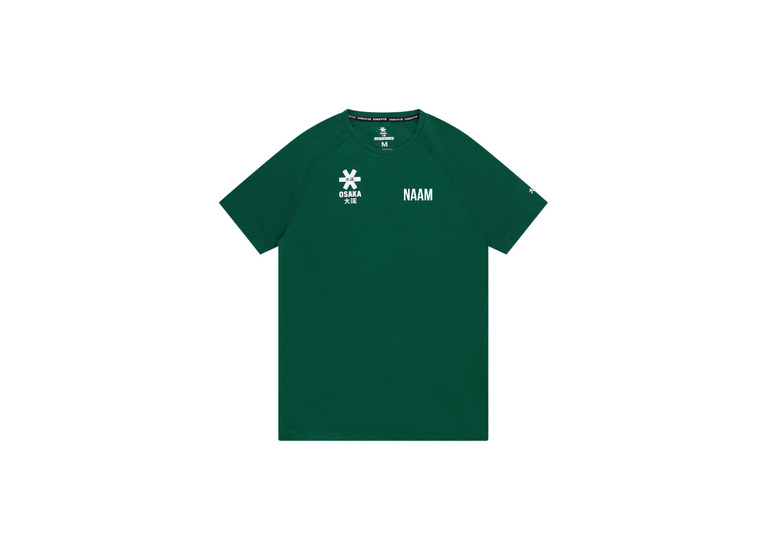 Osaka training T-shirt donkergroen heren