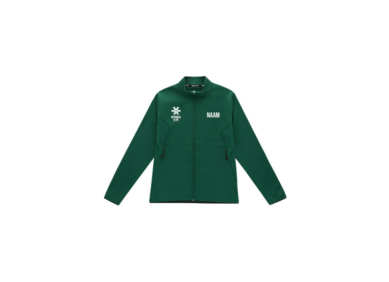Osaka Pro track jacket donkergroen dames