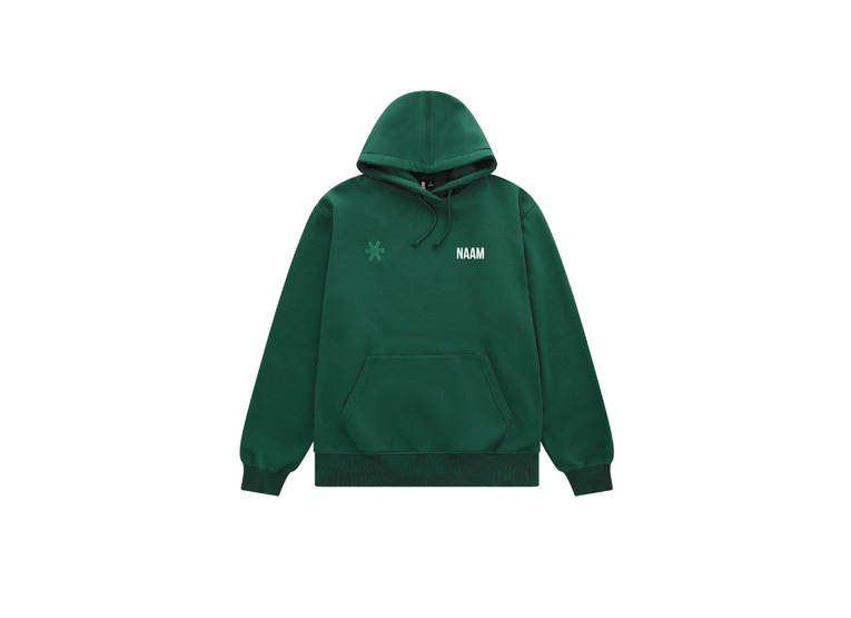 Osaka basic hoodie donkergroen unisex