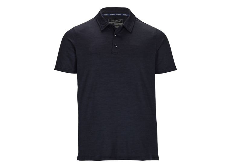 Killtec polo shirt donker navy heren