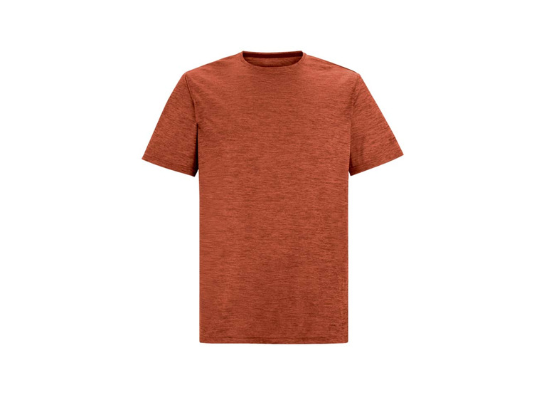 Regatta Fingal edition marl T-shirt rusty orange heren
