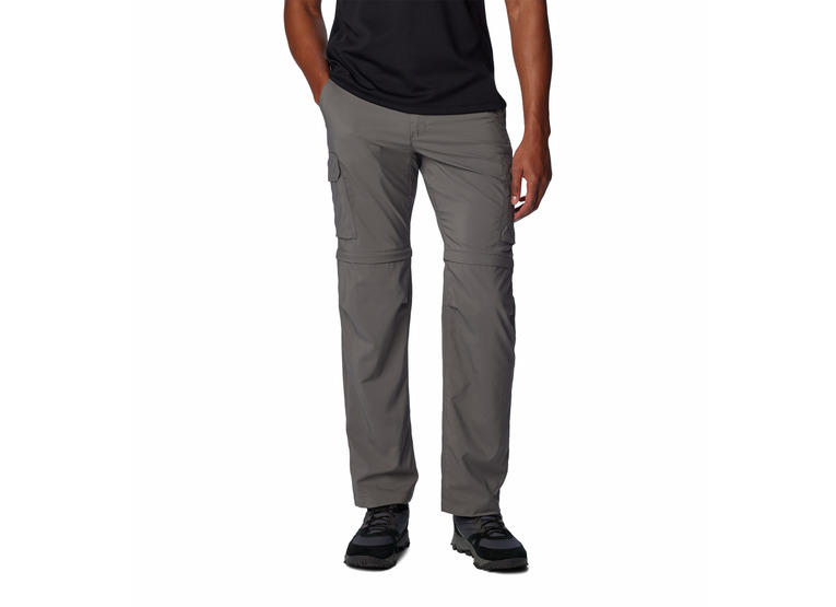 Columbia Silver Ridge utility convertible broek city grey heren