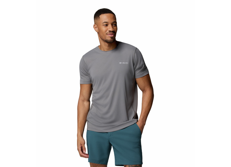 Columbia Zero rules light technical shirt city grey heren