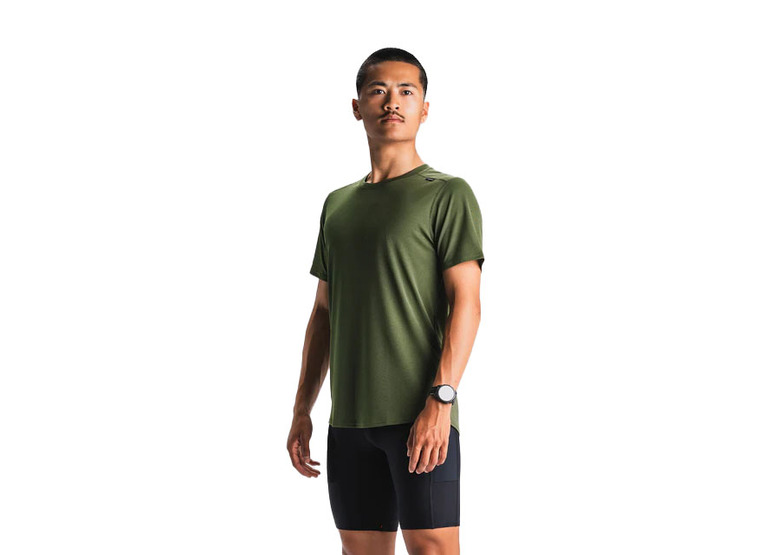 Fusion Nova Run T-shirt groen heren
