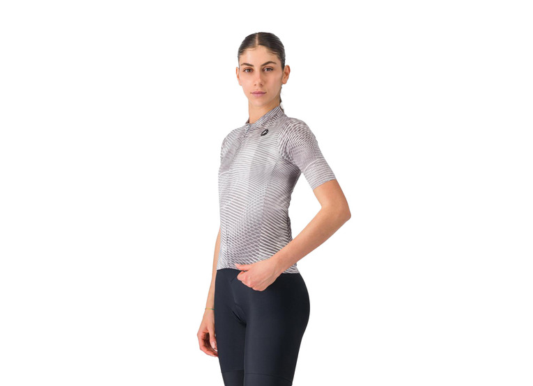 Castelli Cosmic vortex jersey grijs dames