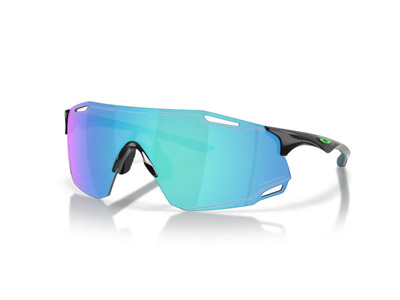 Oakley Cybr Dyno fietsbril zwart/prizm sapphire