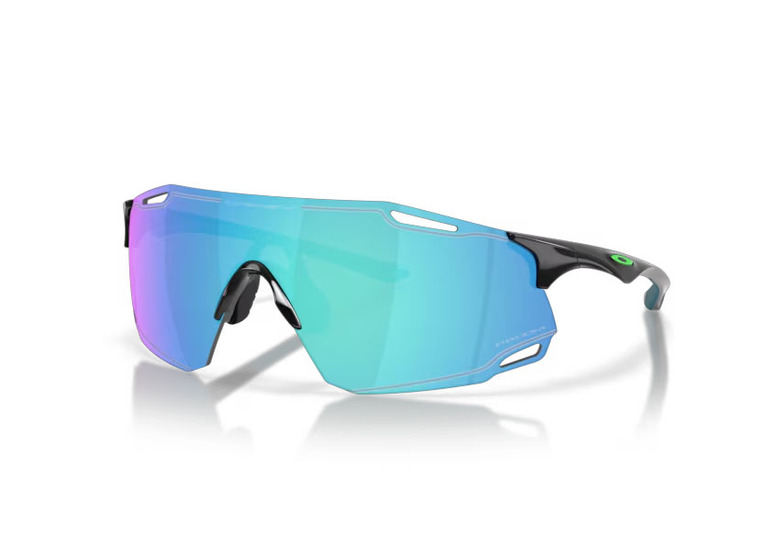 Oakley Cybr Dyno fietsbril zwart/prizm sapphire