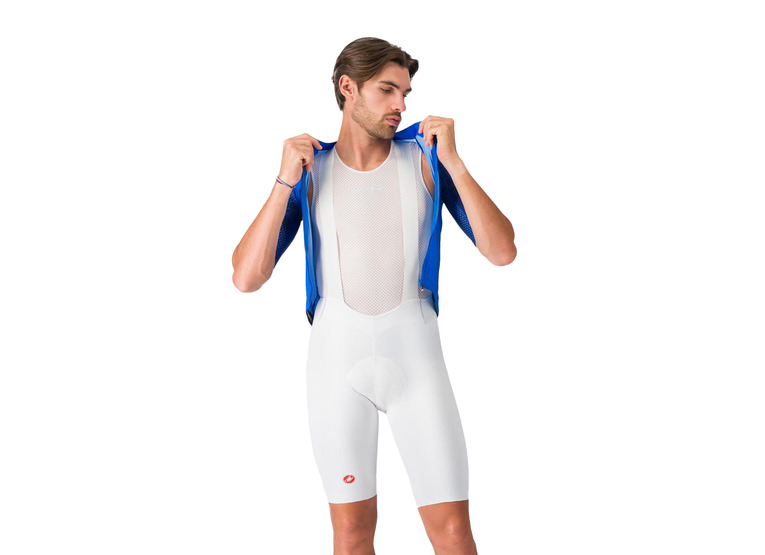 Castelli Free Aero race S bibshort wit heren