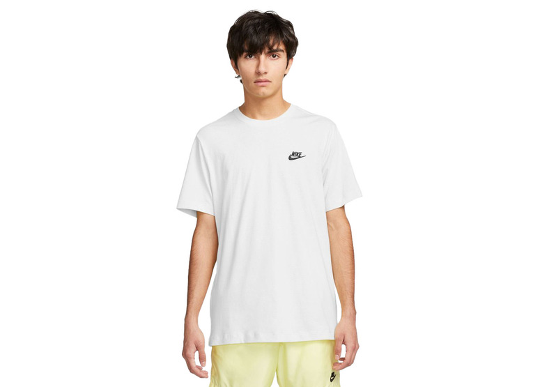 Nike Sportswear club T-shirt wit heren