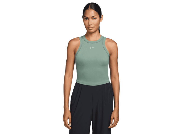 Nike One Fitted tanktop groen dames