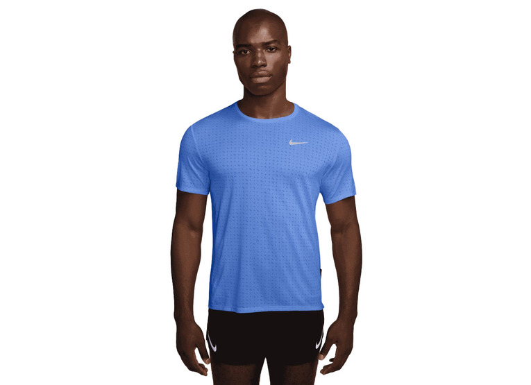 Nike Miler breathe Dri-FIT T-shirt royal pulse heren