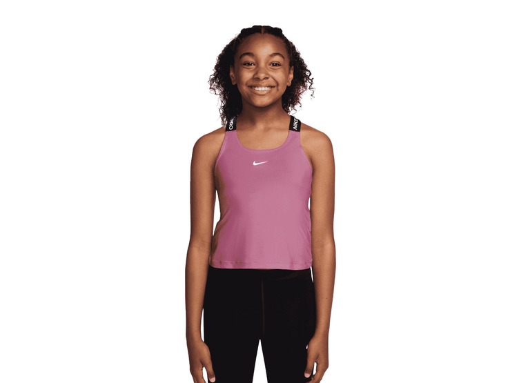 Nike Pro Dri-FIT tanktop peony meisjes
