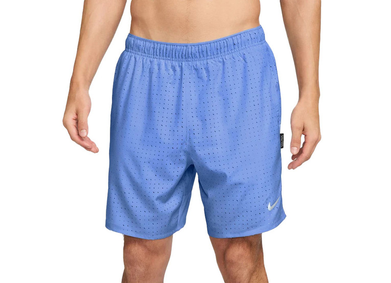 Nike challenger breathe Dri-FIT 2-in-1 hardloopshort royal pulse heren