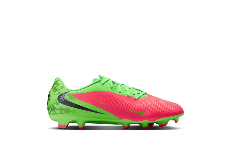 Nike Phantom 6 low academy EH FG/MG voetbalschoen hot punch/green strike